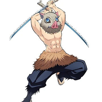 Artwork thumbnail, Inosuke Demon slayer by pinedamikeb