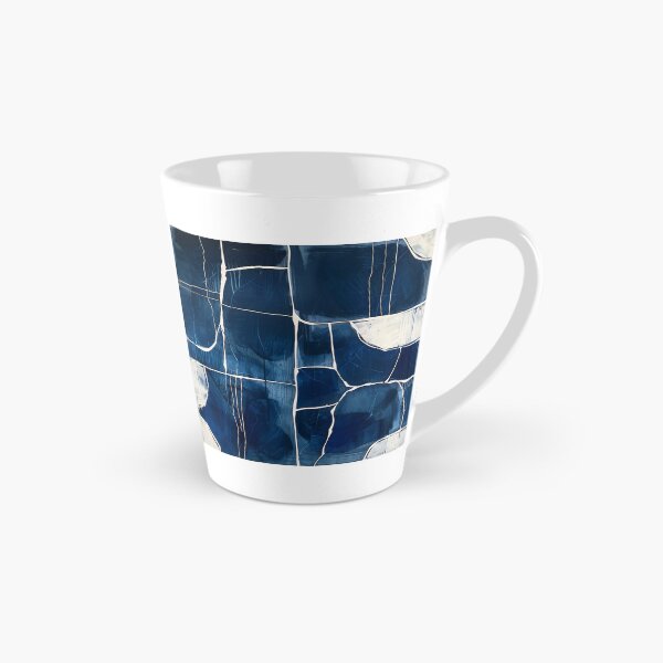 Item preview, A_01_01 Abstract Paintings, blue,navy,white designed and sold by CrumbBumStudio.