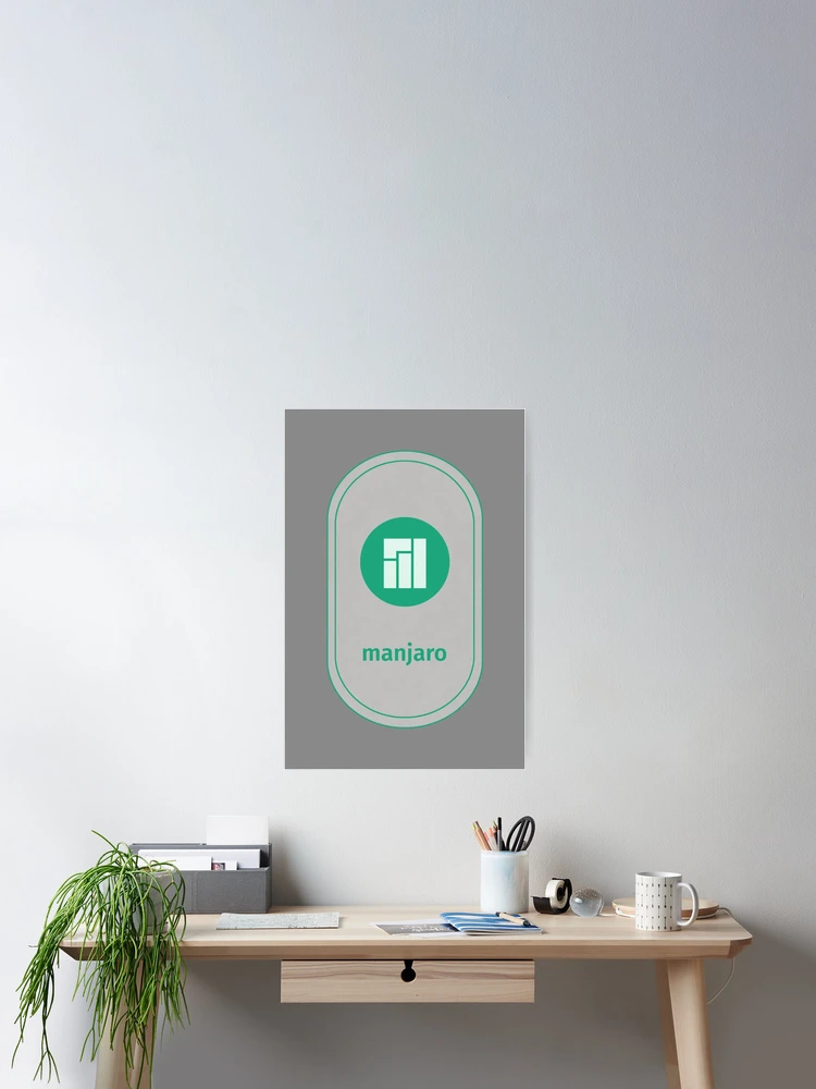 Thumbnail 2 of 3, Poster, MANJARO Linux designed and sold by angoma.
