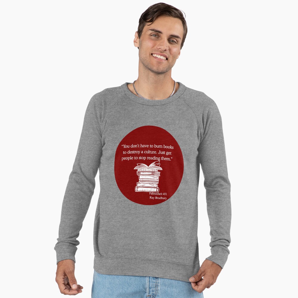Vista previa del artículo con la obra «Sudadera ligera», diseñado y vendido por Ink&Iron.
