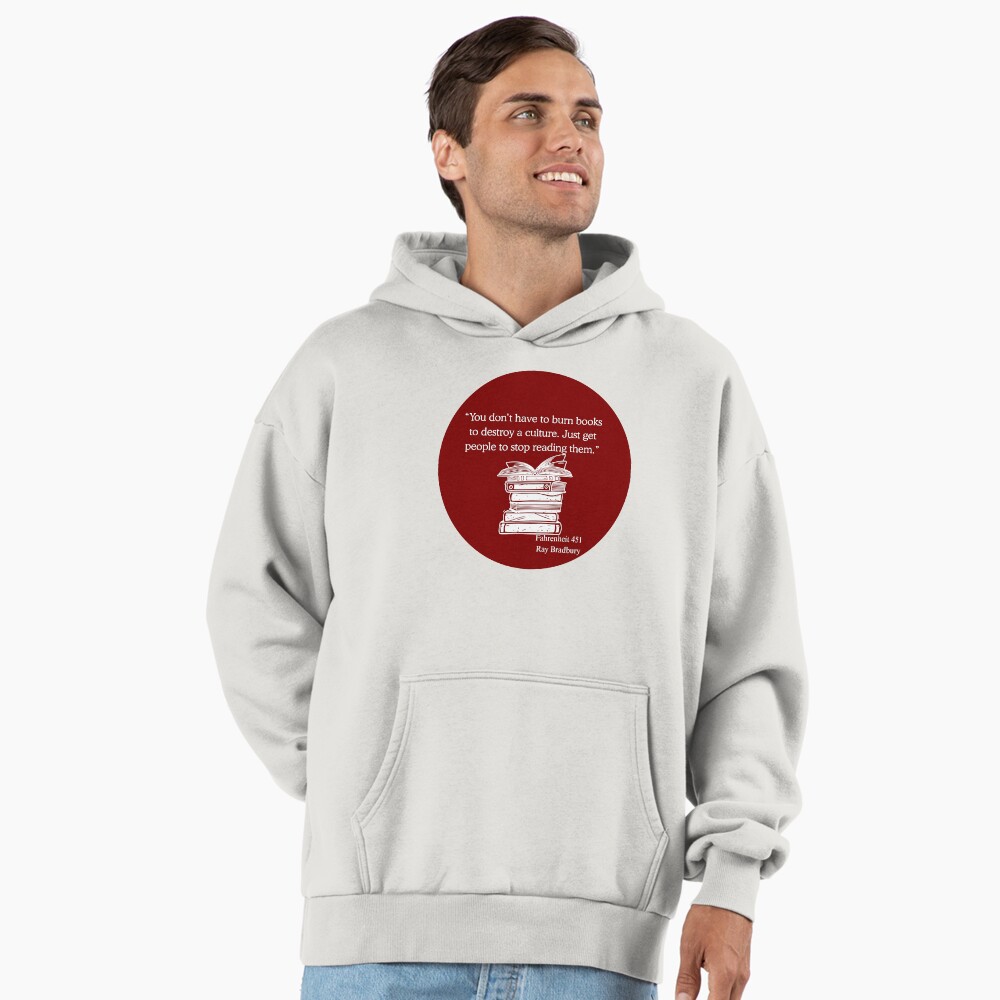 Vista previa del artículo con la obra «Sudadera con capucha oversize prémium», diseñado y vendido por Ink&Iron.