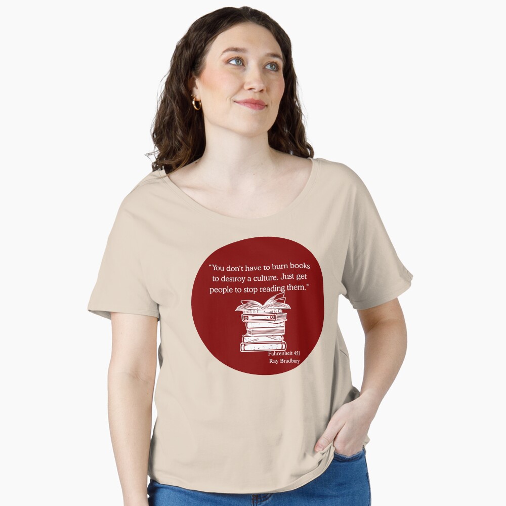 Vista previa del artículo con la obra «Camiseta ancha», diseñado y vendido por Ink&Iron.