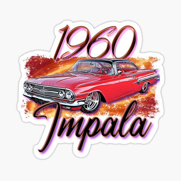 Aperçu de l'œuvre Chevrolet Impala 1960 créée et vendue par pikselup.