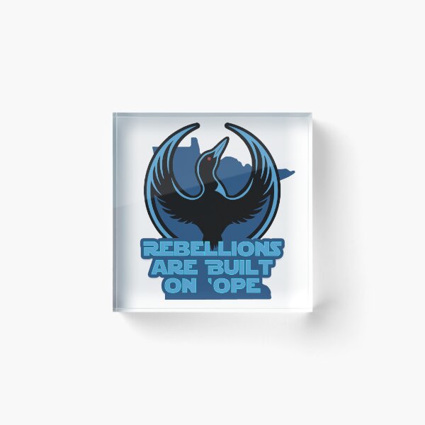 Item preview, Las rebeliones se construyen sobre la 'ope Blue Rebel Loon' designed and sold by Joeyfingis.