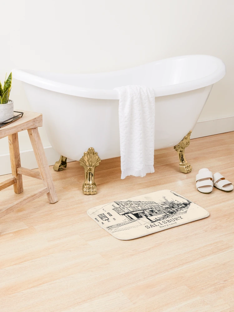 Thumbnail 2 of 6, Bath Mat, Salisbury - Maryland designed and sold by Lakeric.
