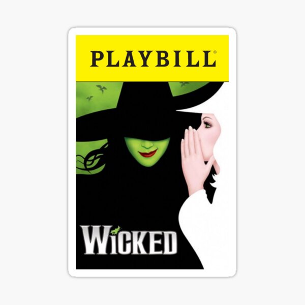 Item preview, Wicked el programa musical designed and sold by The Watchlist.