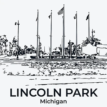 Vorschaubild zum Design Lincoln Park - Michigan von Lakeric