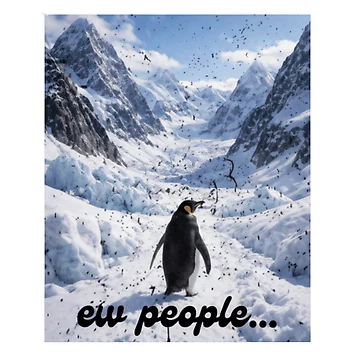 Artwork thumbnail, Nihilist Penguin by ethancolestudio