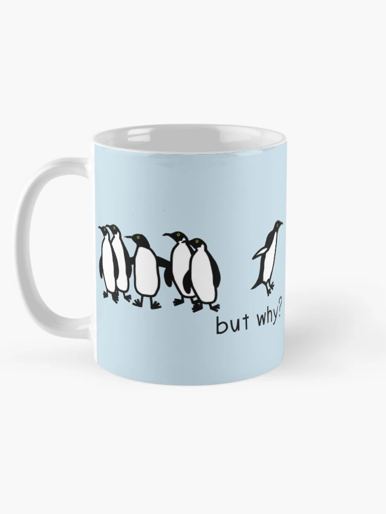 Thumbnail 5 of 6, Coffee Mug, Nihilist-Penguin designed and sold by ellenhenry.