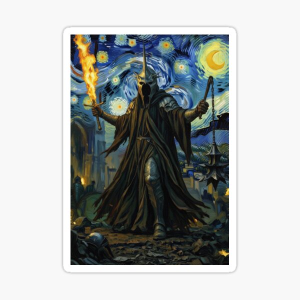 Aperçu de l'œuvre Le Roi Sorcier des Étoiles créée et vendue par VanGeek90.