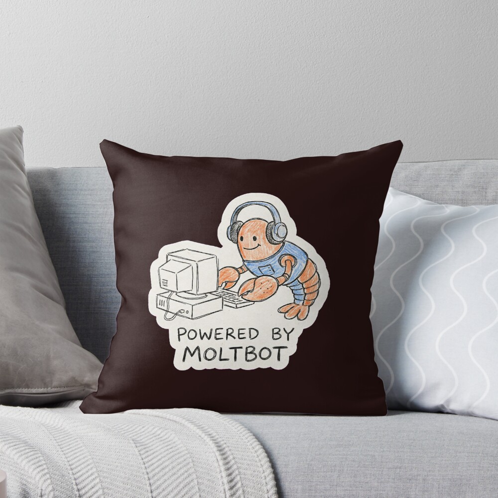 Item preview, Throw Pillow designed and sold by MidnightMerchCo.