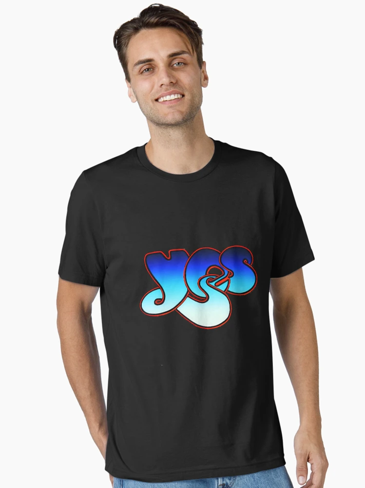 Thumbnail 2 von 7, Essential T-Shirt, Blaues Yes Logo Classic designt und verkauft von Tadallace.