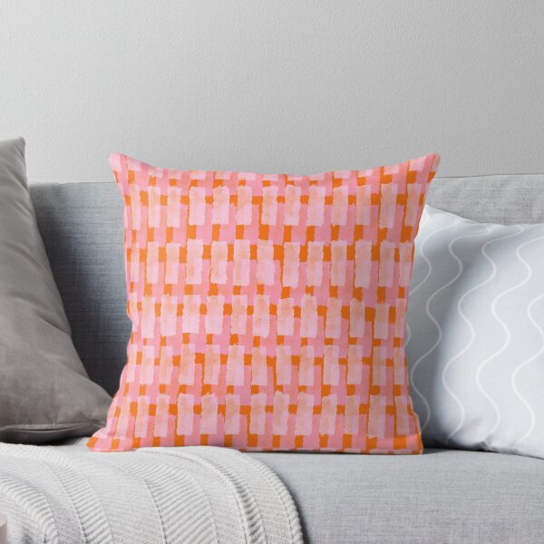 Item preview, Pink and Orange, Brush Strokes, Geometric  designed and sold by OneThreeSix.