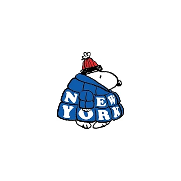 Imagen de la obra Snoopy de Nueva York de designssMG