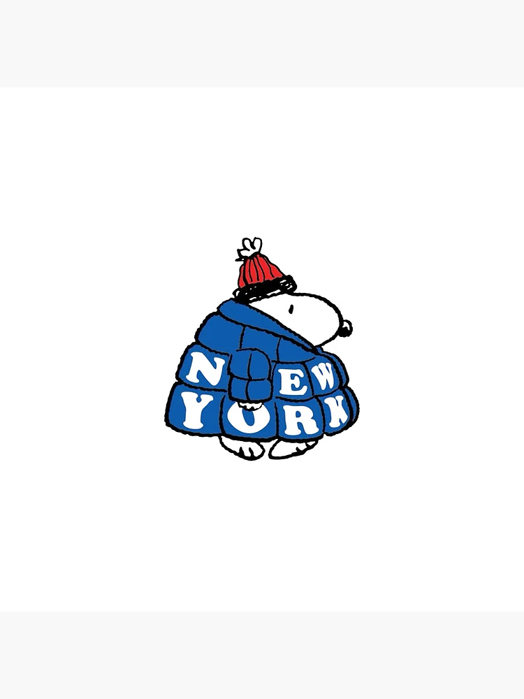 Imagen 5 de 5, Bloque acrílico con la obra Snoopy de Nueva York, diseñada y vendida por designssMG.