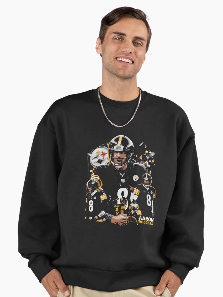 Thumbnail 2 von 6, Premium Oversized Pullover, Aaron Rodgers Pittsburgh Flagge designt und verkauft von KirchiStore.