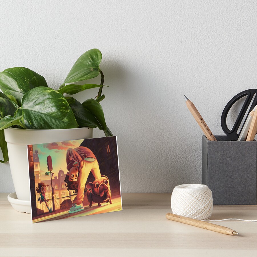 Item preview, Art Board Print designed and sold by Tierii.