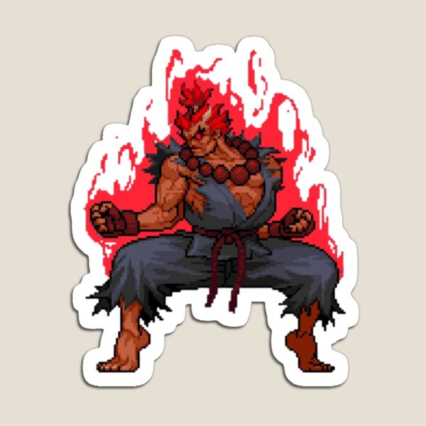 Artikelvorschau, Akuma Fighter Pixel Art entworfen und verkauft von CogitoDesign.