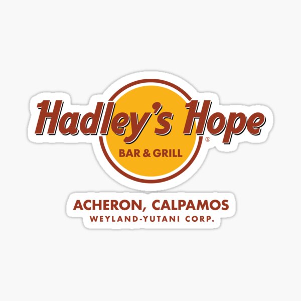 Item preview, Hadley's Hope Bar & Grill designed and sold by Murder of Crows.