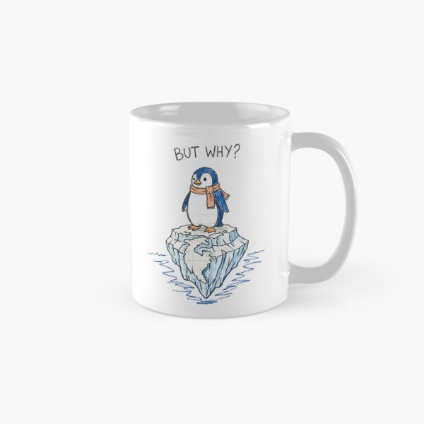 Item preview, Nihilist Penguin But Why Hand Draw Meme designed and sold by Oniyasha.