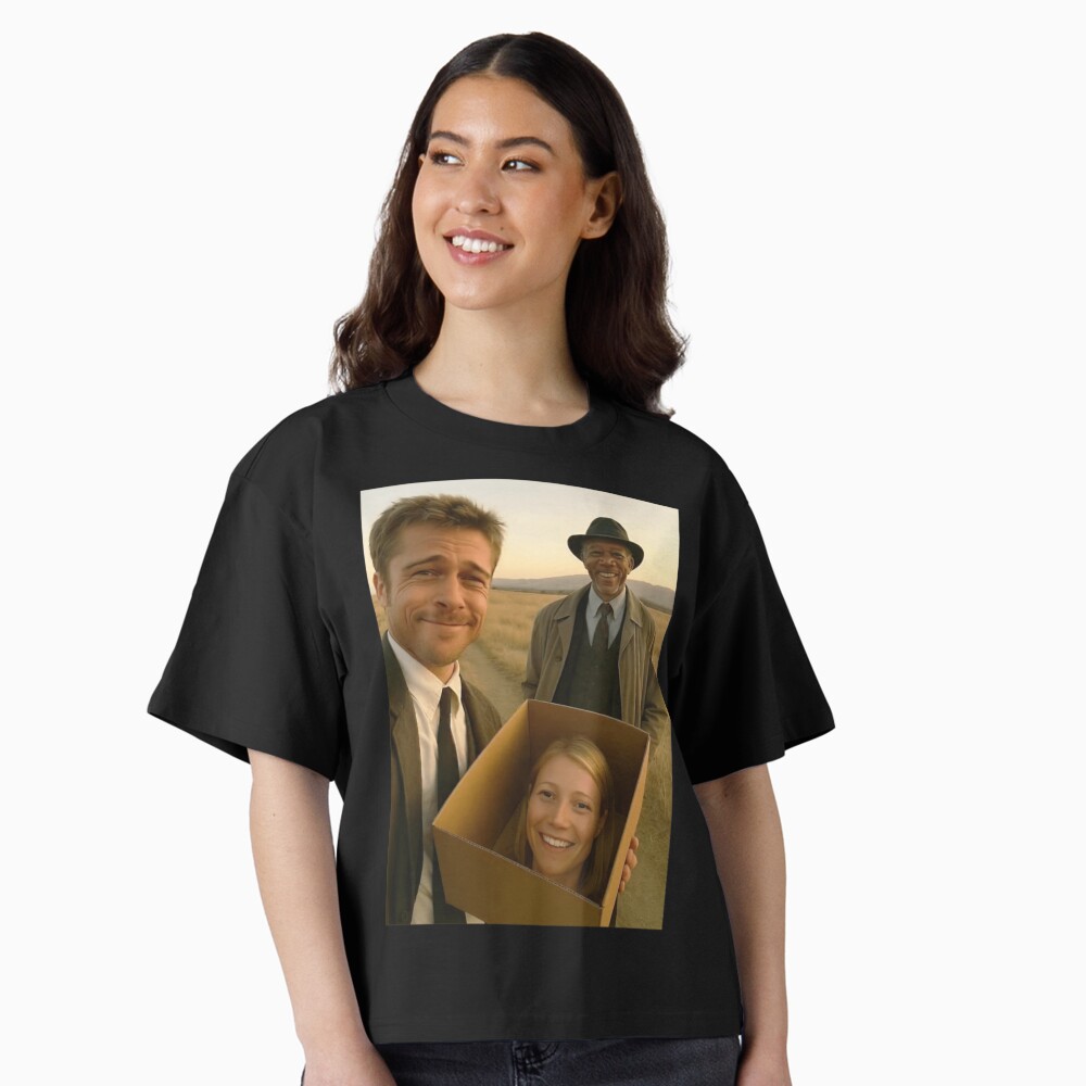 Aperçu de l'œuvre T-shirt boxy créée et vendue par T-Shopx.