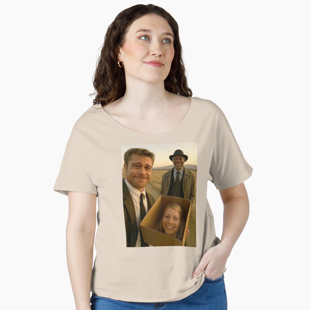 Aperçu de l'œuvre T-shirt coupe relax créée et vendue par T-Shopx.