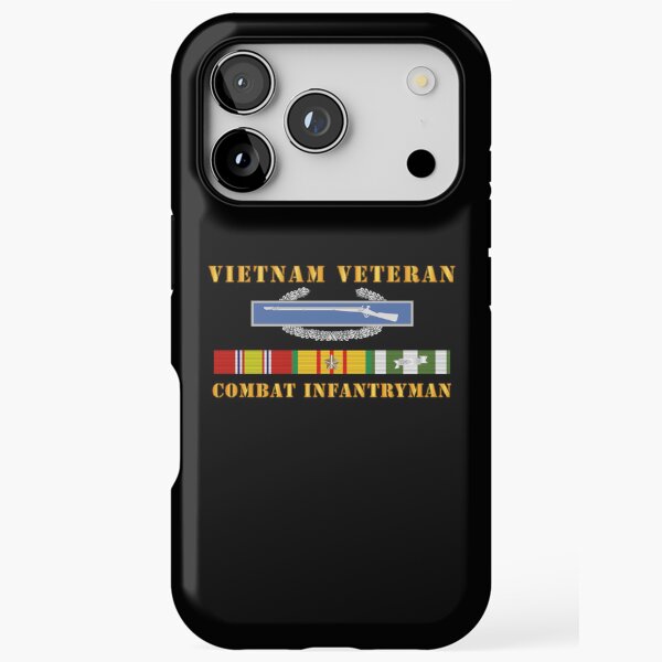 Item preview, Ejército - Veterano de Vietnam - Soldado de infantería CBT con CIB VN SVC designed and sold by Military Insignia Products.