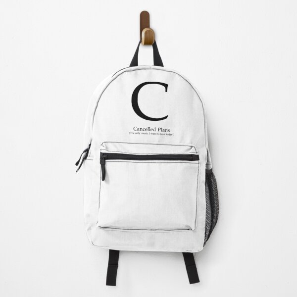 Item preview, Letter C Cancelled Plans Happiness Quote designed and sold by AVO-SOURCE.