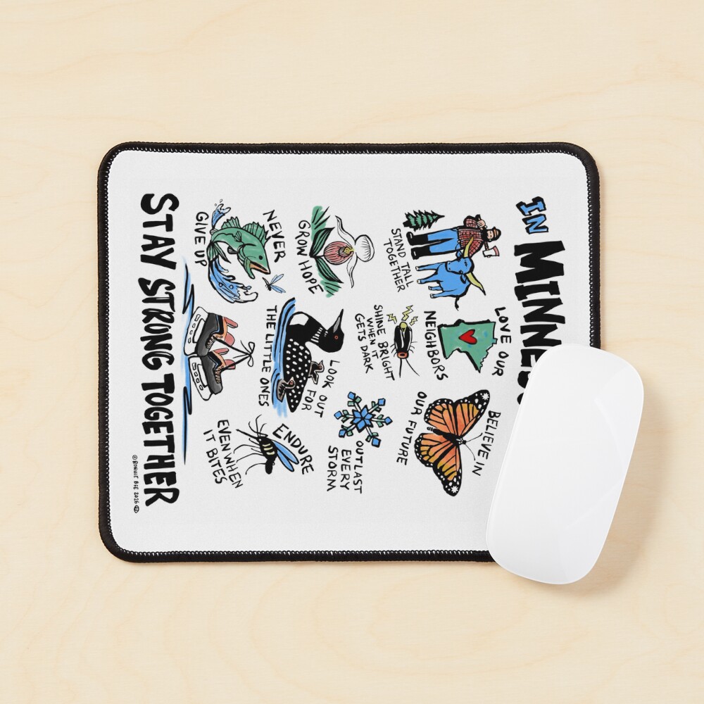 Item preview, Mouse Pad designed and sold by Bonnie Bee’s Minnesota Strong Shop.