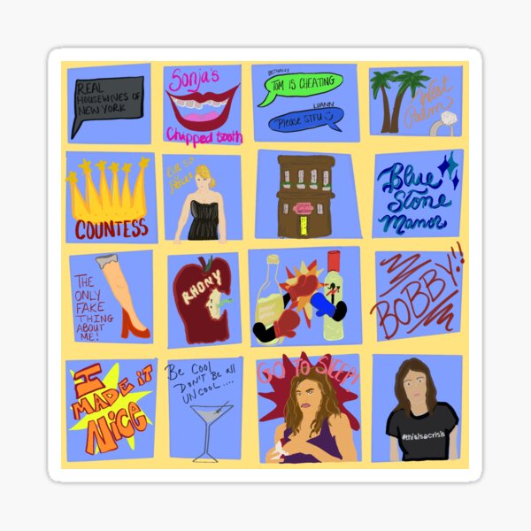Artikelvorschau, RHONY Bingo entworfen und verkauft von joejuh.