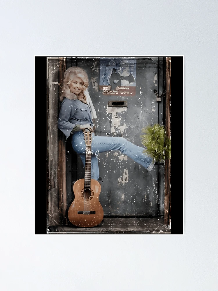 Imagen 1 de 3, Póster con la obra Dolly Parton, diseñada y vendida por Hungry40.
