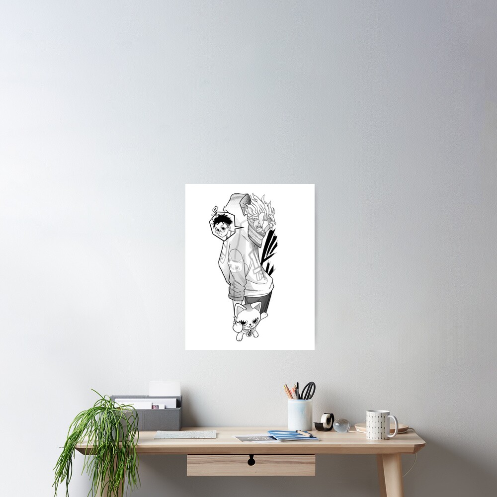 Vista previa del artículo con la obra «Póster», diseñado y vendido por thelovedread.