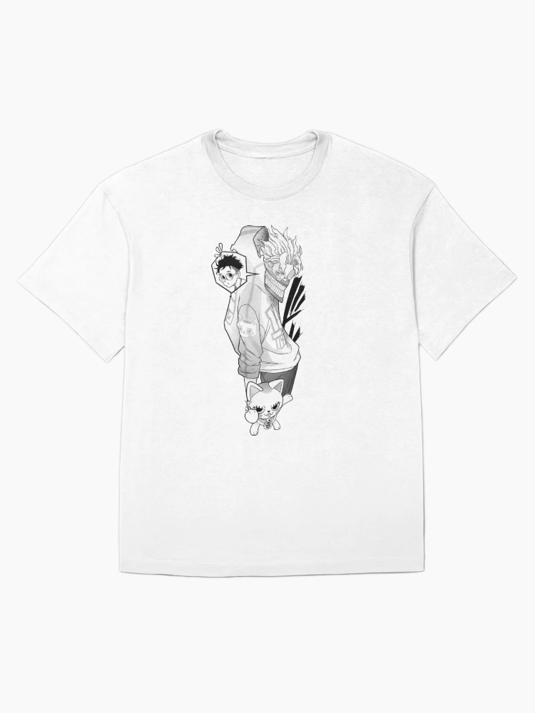 Imagen 1 de 7, Camiseta oversize con la obra chico común y corriente, diseñada y vendida por thelovedread.
