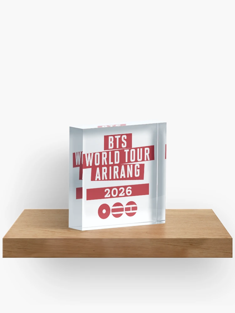 Imagen 2 de 5, Bloque acrílico con la obra Gira mundial de BTS 2026 Arirang. #6 (2026), diseñada y vendida por EunsooLee.