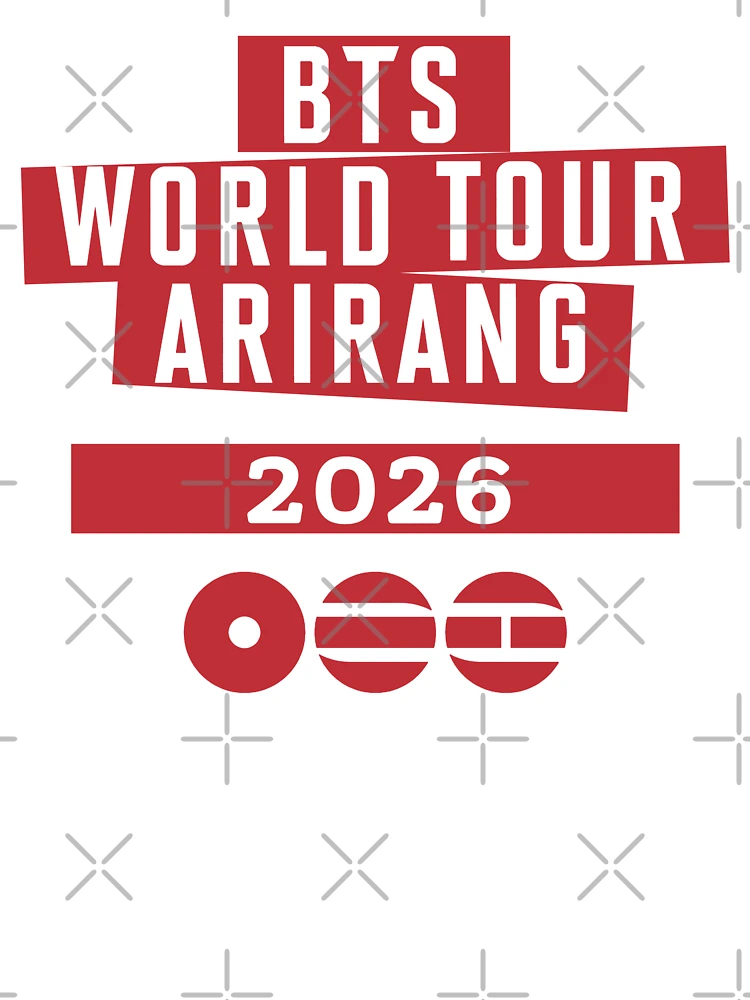 Imagen 2 de 2, Body de manga corta para bebé con la obra Gira mundial de BTS 2026 Arirang. #6 (2026), diseñada y vendida por EunsooLee.