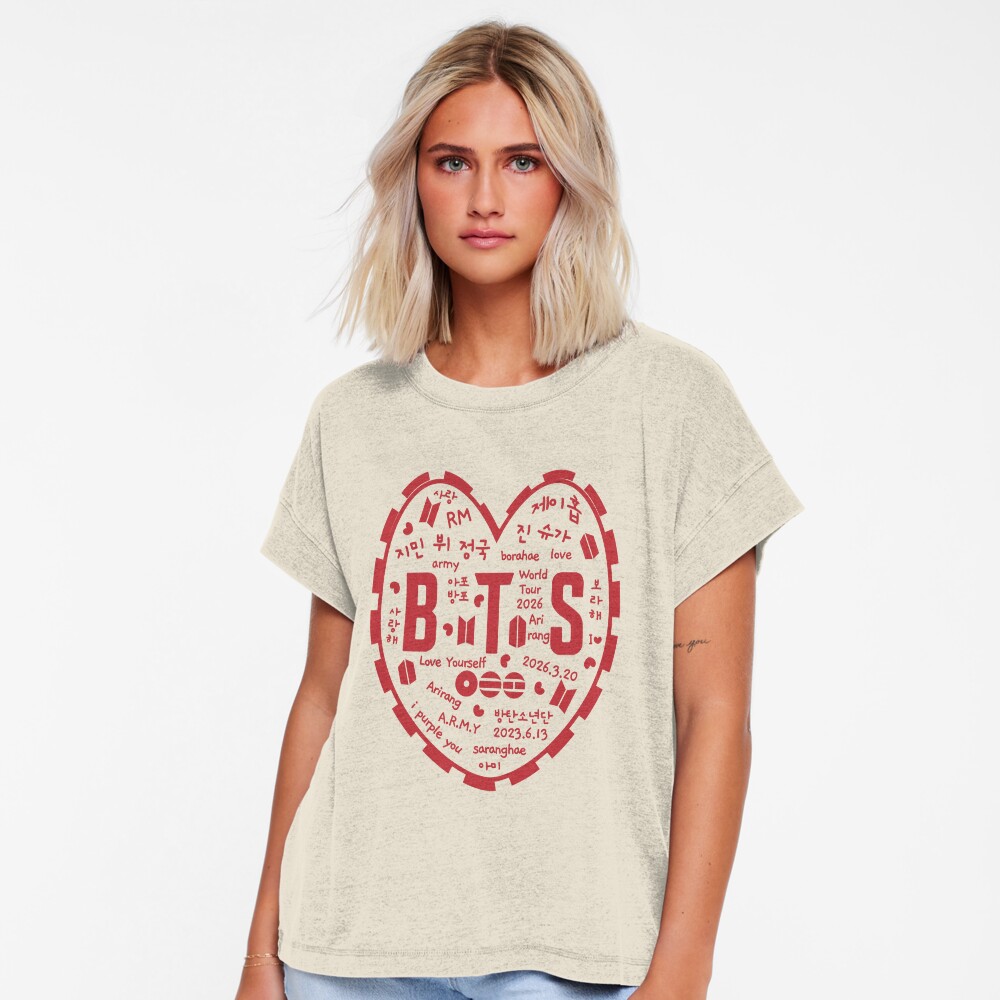Vista previa del artículo con la obra «Camiseta relajada», diseñado y vendido por EunsooLee.