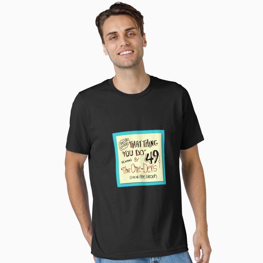 Vista previa del artículo con la obra «Camiseta esencial», diseñado y vendido por Normbot2000.