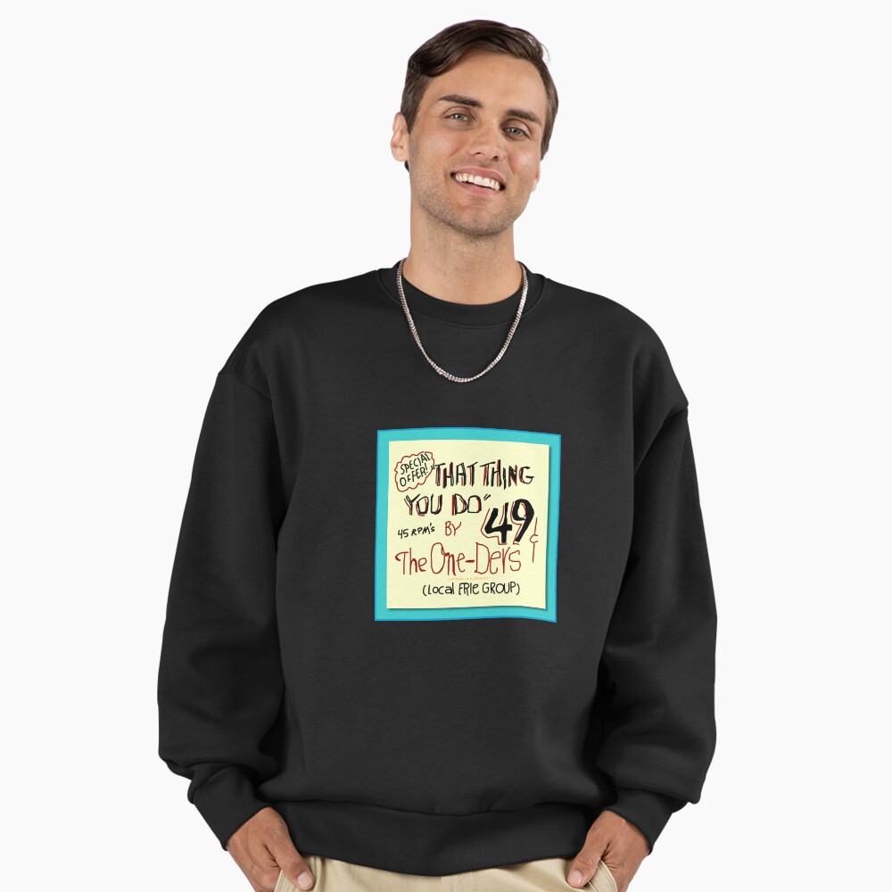 Vista previa del artículo con la obra «Sudadera oversize prémium», diseñado y vendido por Normbot2000.