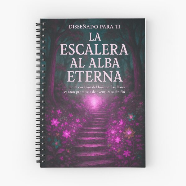 Item preview, 04 de Notebook of Eternal Dawn – Stairway of Magic designed and sold by Anomaly 404 Error.