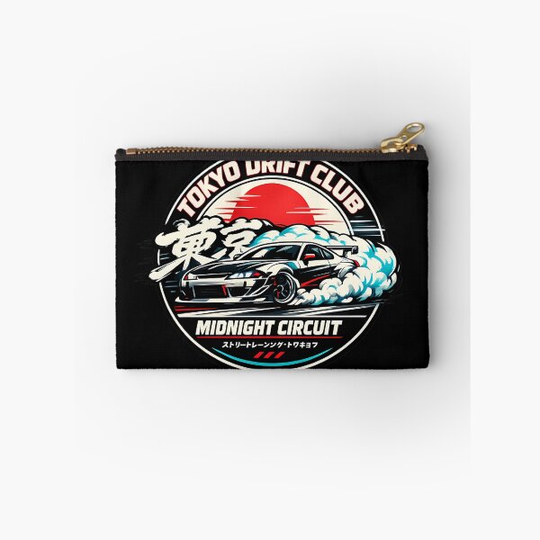 Item preview, Tokyo Drift Club Midnight Circuit Shirt JDM Drift Car Japanese Street Racing Graphic Tee designed and sold by VaporTokyo.