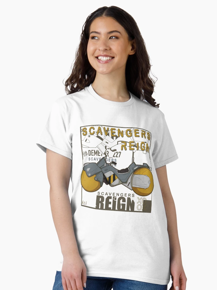 Thumbnail 3 von 7, Classic T-Shirt, Kopie von Scavengers Reign Azis Fahrrad designt und verkauft von LandezTio.