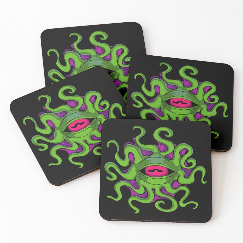 Item preview, Coasters (Set of 4) designed and sold by CorbeauCat.
