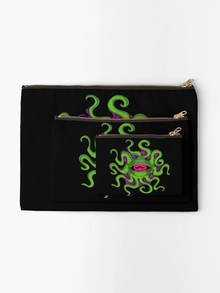 Thumbnail 2 of 4, Zipper Pouch, Tentacle Creature designed and sold by CorbeauCat.