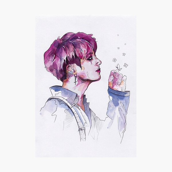 Artikelvorschau, BTS - Jungkook Schmetterling entworfen und verkauft von k-stuffy.