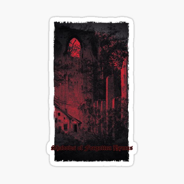 Artikelvorschau, Schatten vergessener Hymnen rot entworfen und verkauft von Dungeon-Shop.