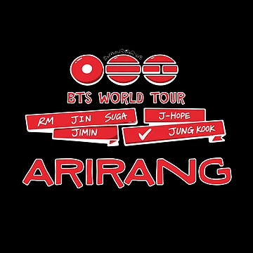 Imagen de la obra Concierto de la gira mundial Arirang de BTS de CatEra Studio