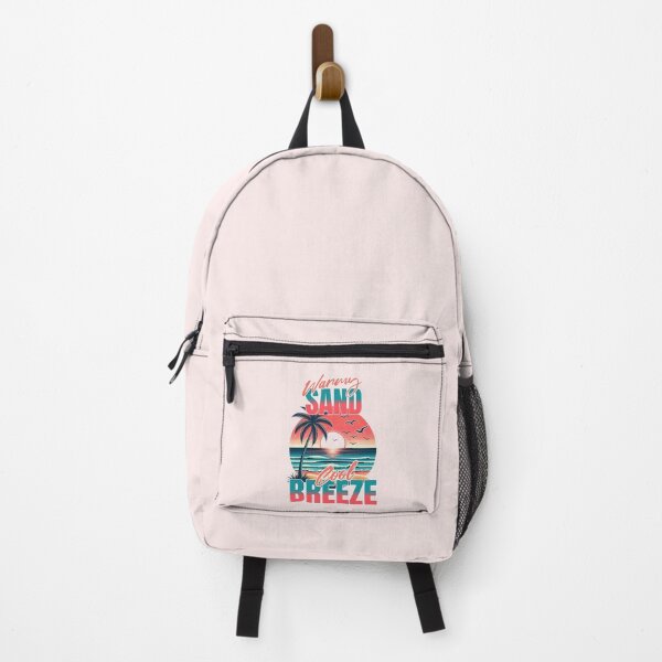 Item preview, Warm Sand Cool Breeze Retro Beach Sunset Design designed and sold by PrintandJoy.