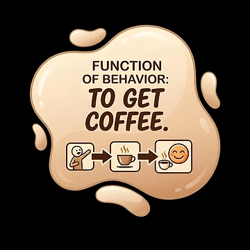 Artwork thumbnail, Function of behavior:To get coffee | RBT by SocialStaticz
