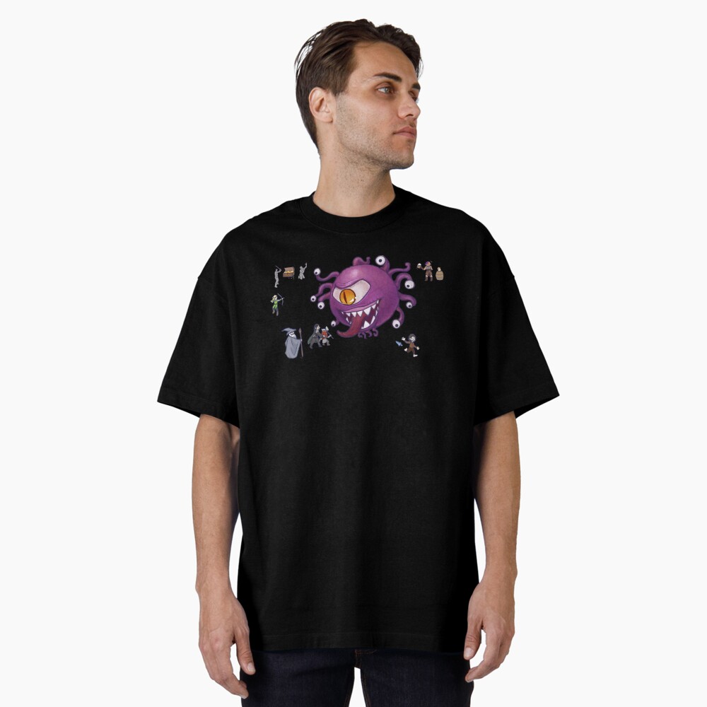 Aperçu de l'œuvre T-shirt oversize créée et vendue par Loopys Fine Wares.
