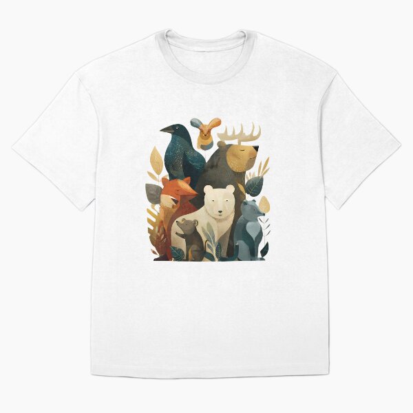 Item preview, Animales Ilustraciones extravagantes que fusionan naturaleza, humanidad, imaginación y diseño designed and sold by ART ATTACK ZONE.